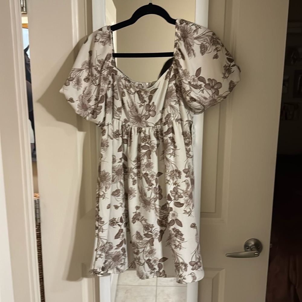 Altard State Baby Doll Dress - Floral
